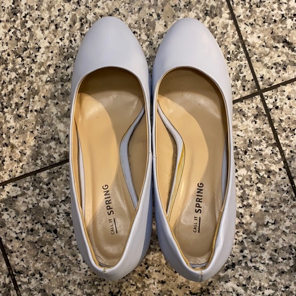 Call It Spring Shoes - Call it spring light blue high heels